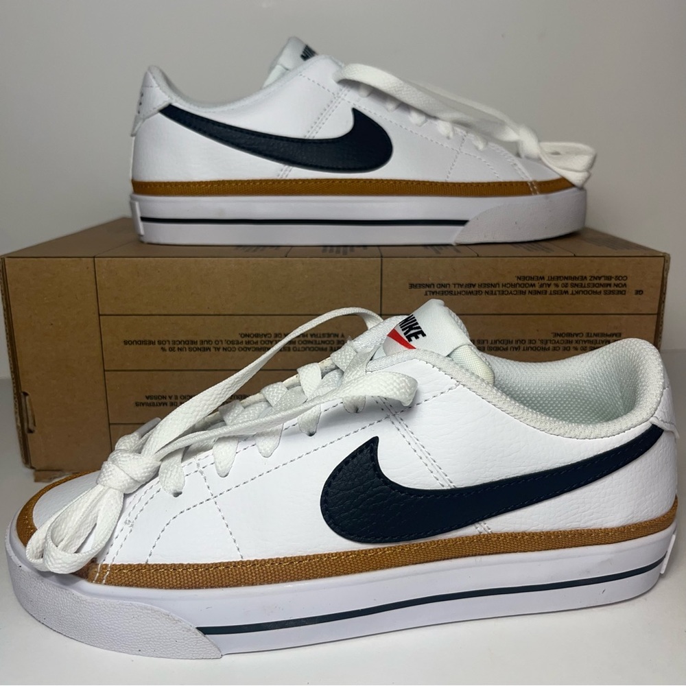 Size 5 - Nike Court Legacy Next Nature White